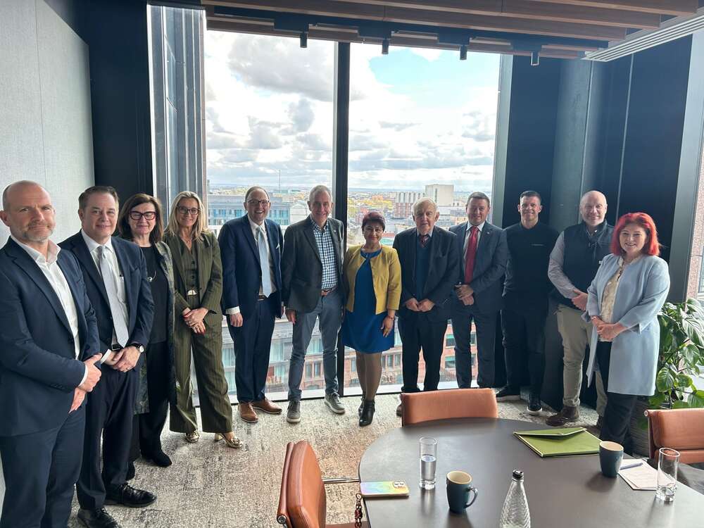 SNABC welcome delegation from the City of Mentor, Ohio